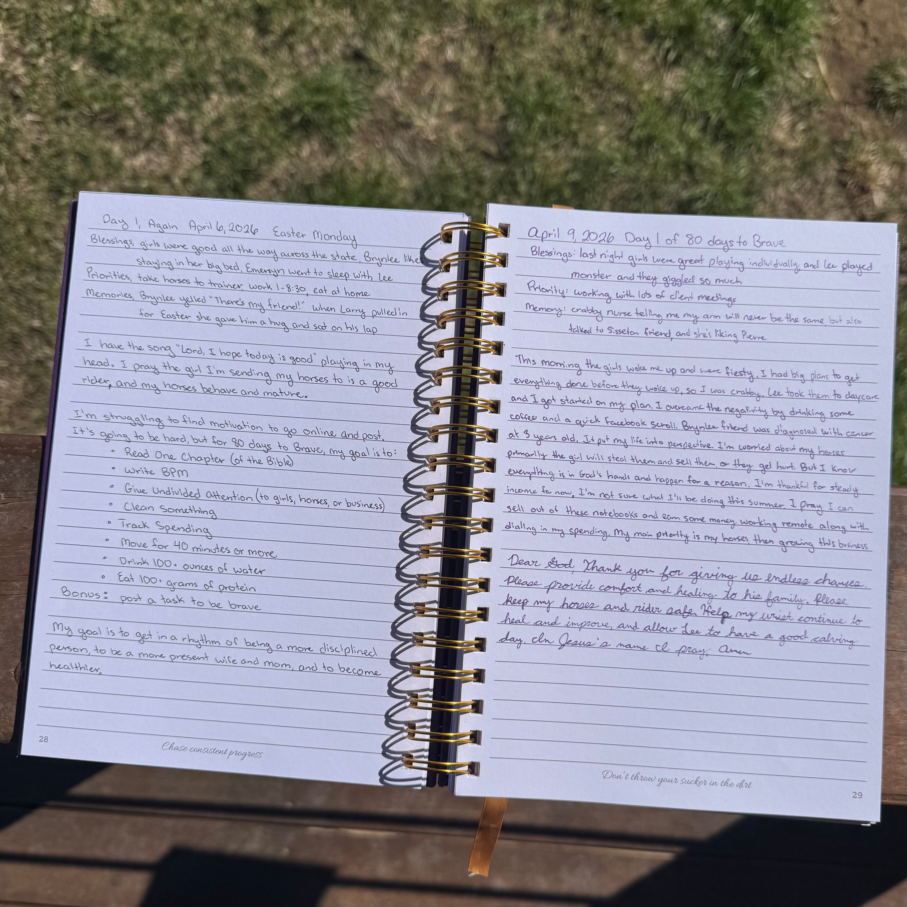 Faith & Focus Notebooks